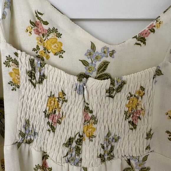 ZARA PRINTED MIDI DRESS - Picture 4 of 7